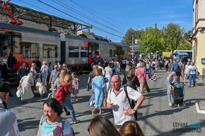 Погода подарила калининградцам июль в сентябре