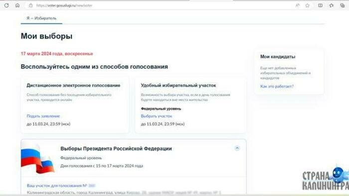 Голосовать можно там, где удобно избирателю