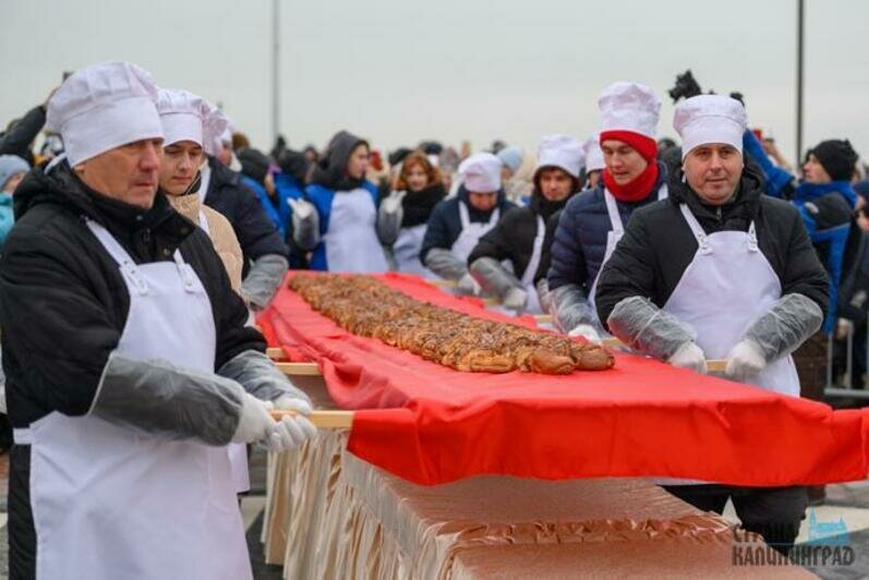Пирог и триатлон в Зеленоградске