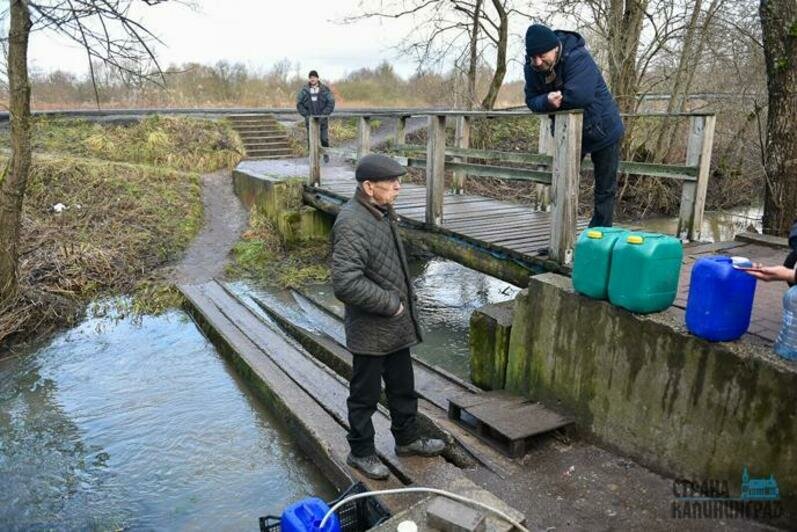 Анализ воды в подземных  источниках     