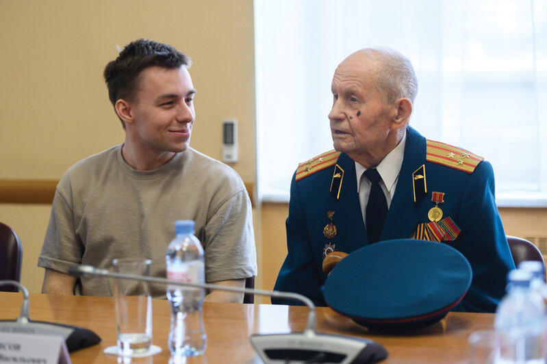 Владимир Васильевич Киясов - один из тех, кого поздравили в мэрии | Фото: Александр Мелехов
