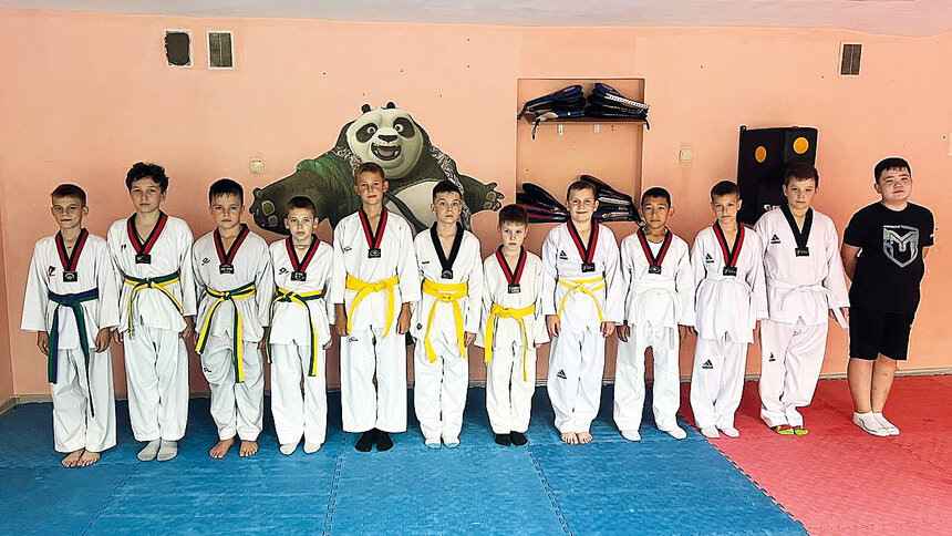 Дружная команда  юных спортсменов | Фото: из архива героя публикации