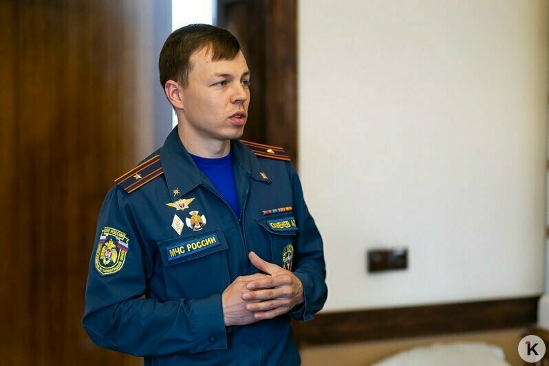 Антон Каменев, начальник части, предан делу не меньше своих бойцов | Фото: Александр Подгорчук / «Клопс»