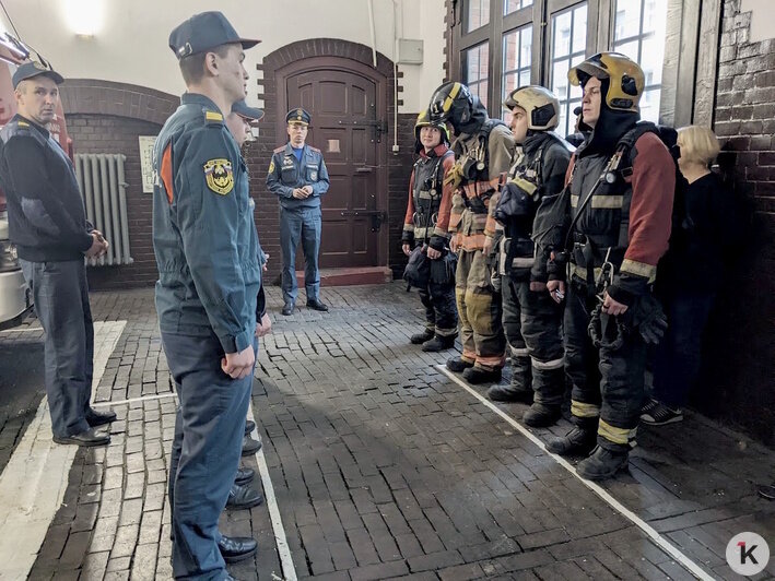Вот так выглядит обычное утро пожарной части | Фото: «Клопс»