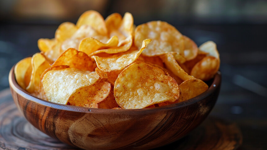 Защита от детей. В России предложили специальную маркировку для чипсов и газировки - Новости Калининграда | Иллюстрация: А. Скачко / Midjourney