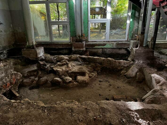 «Археологический раскоп древнего поселения». В зоопарке Калининграда делают основание под бассейны для крокодилов - Новости Калининграда | Фото: пресс-служба Калининградского зоопарка