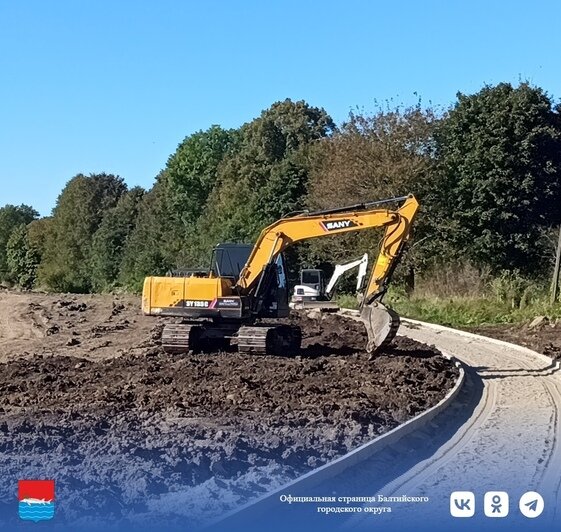 Власти рассказали, как строится велодорожка от косы до косы на участке между Приморьем и Балтийском - Новости Калининграда | Фото: администрация Балтийского городского округа
