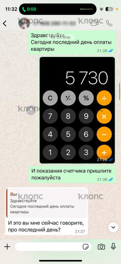 Переписки Анны с квартирантом.  | Скриншоты: Анна