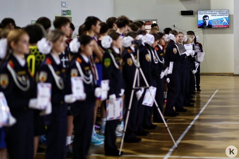 В Калининграде начался турнир по баскетболу среди школьников (фоторепортаж) - Новости Калининграда | Фото: Александр Подгорчук / «Клопс»