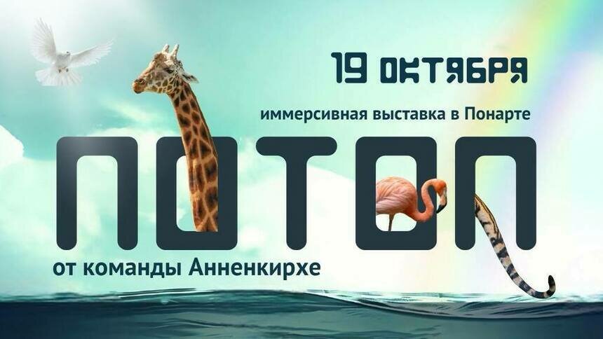 Команда петербургской Анненкирхе представит в «Понарте» выставку о Великом потопе - Новости Калининграда | Фото предоставлено организаторами