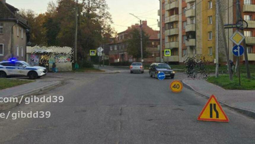 В Советске водитель автомобиля сбил подростка на велосипеде - Новости Калининграда | Фото: ГАИ
