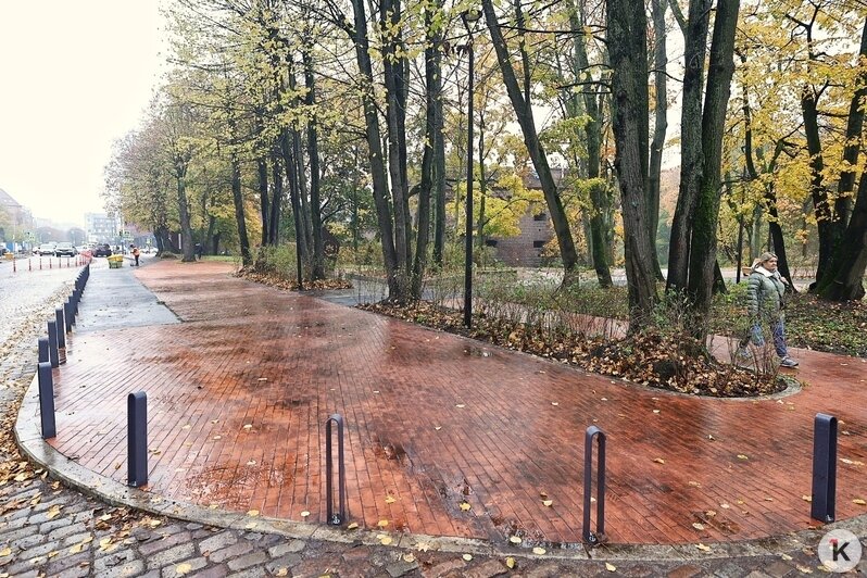 В Калининграде открыли первую часть сквера за башней Врангеля (фото) - Новости Калининграда | Фото: Александр Подгорчук / «Клопс»