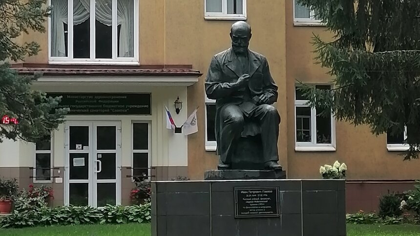 Бронзового академика Павлова из Советска хотят признать памятником культуры - Новости Калининграда | Фото: сообщество «Служба ОКН 39» // «ВКонтакте»