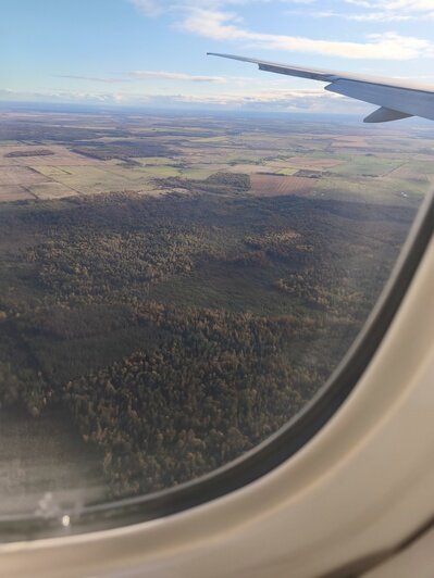 Завораживающий вид из иллюминатора | Фото: Владислав