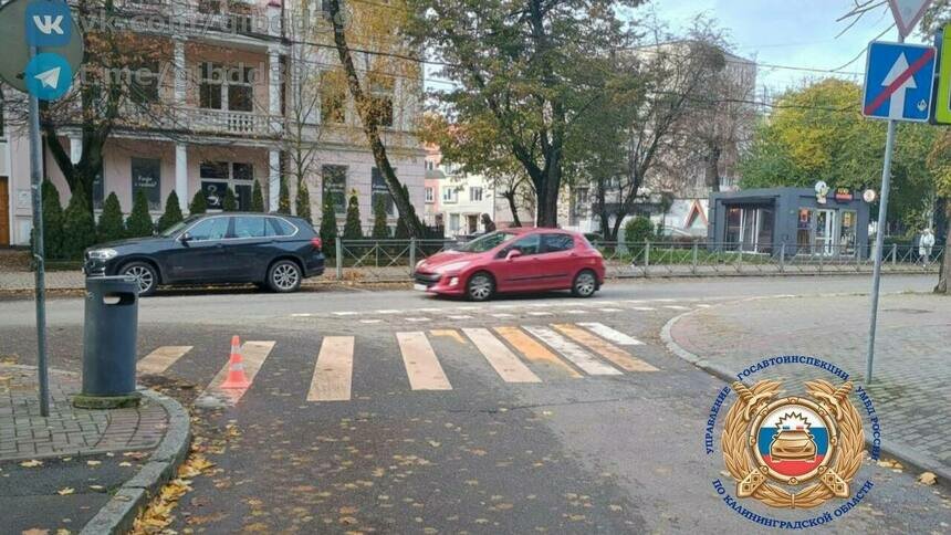 В Калининграде на Комсомольской пешехода сбили на зебре   - Новости Калининграда | Фото: Госавтоинспекция Калининградской области В Калининграде на Комсомольской пешехода сбили на зебре   - Новости Калининграда | Фото: Госавтоинспекция Калининградской области