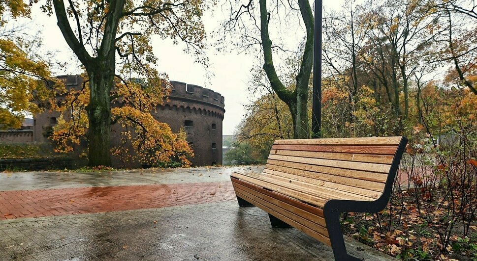 В Калининграде открыли первую часть сквера за башней Врангеля (фото) | Фото: Александр Подгорчук  В Калининграде открыли первую часть сквера за башней Врангеля (фото) | Фото: Александр Подгорчук