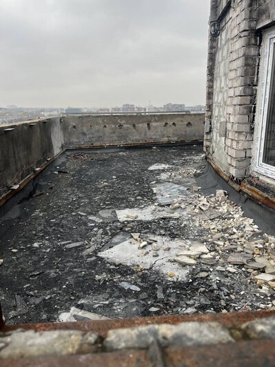 Пентхаус горевшей высотки на Эпроновской намерены восстановить  - Новости Калининграда | Фото: Фонд капремонта Калининградской области/«Телеграм»  Пентхаус горевшей высотки на Эпроновской намерены восстановить  - Новости Калининграда | Фото: Фонд капремонта Калининградской области/«Телеграм»