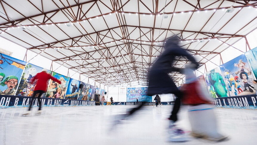 Крытый каток «Ледовая арена» в парке аттракционов «Юность» снова открыт и работает каждый день - Новости Калининграда Крытый каток «Ледовая арена» в парке аттракционов «Юность» снова открыт и работает каждый день - Новости Калининграда