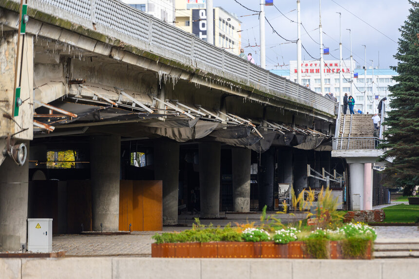 Эстакаду над Преголей  открыли для движения в начале 1970-х | Фото: Александр Мелехов