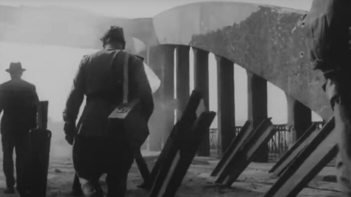 «На пути в Берлин». Кино, в котором калининградские хрущёвки играли немецкую столицу - Новости Калининграда | Кадр из фильма «На пути в Берлин»