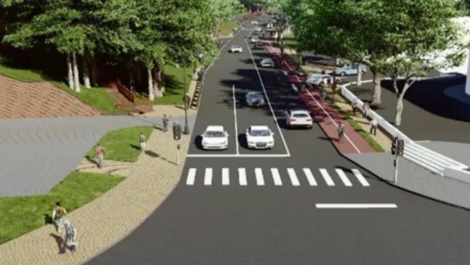 На Литовском Валу будет две полосы, улицу ждут и другие перемены (эскизы) - Новости Калининграда