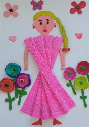  «Мой любимый воспитатель» | Степанькова Полина, д/с №104