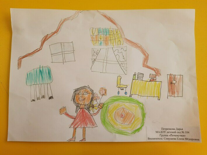  «Мой любимый воспитатель» | Петрачкова Дарья, №д/с №104