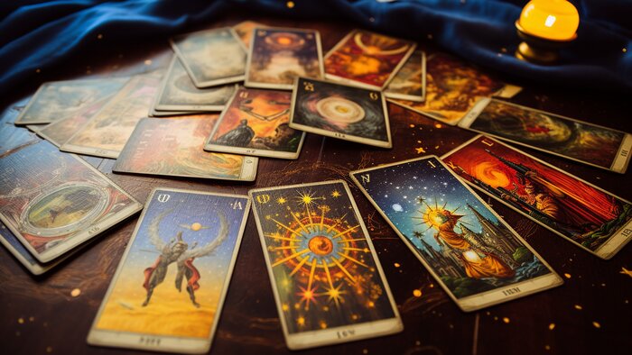 От Шута до Короля: гайд для любителей таро, которые хотят самостоятельно предсказать свою судьбу - Новости Калининграда | Иллюстрация: Александр Скачко / «Клопс» От Шута до Короля: гайд для любителей таро, которые хотят самостоятельно предсказать свою судьбу - Новости Калининграда | Иллюстрация: Александр Скачко / «Клопс»