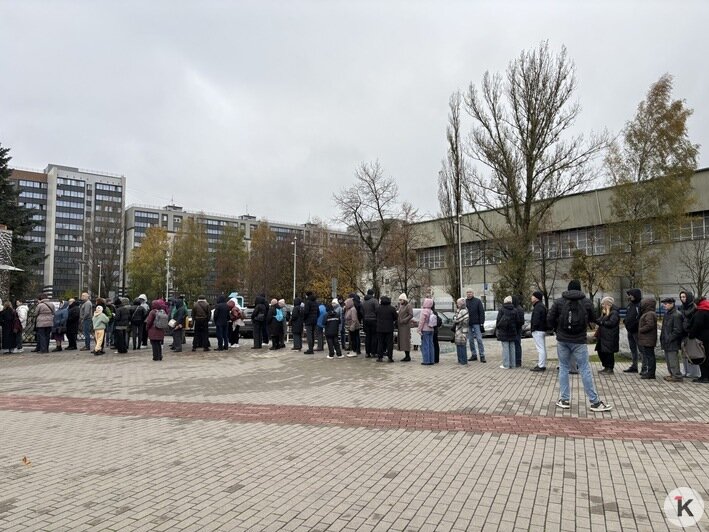 Очередь в кассу «Планеты Океан» растянулась на две сотни метров (фото) - Новости Калининграда | Фото: Александр Подгорчук / «Клопс» Очередь в кассу «Планеты Океан» растянулась на две сотни метров (фото) - Новости Калининграда | Фото: Александр Подгорчук / «Клопс»