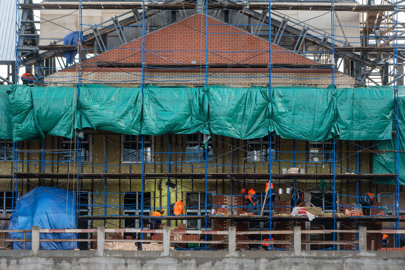 БФУ им. И. Канта готовится к сдаче первого общежития кампуса «Кантиана»  | Фото: Александр Мелехов БФУ им. И. Канта готовится к сдаче первого общежития кампуса «Кантиана»  | Фото: Александр Мелехов