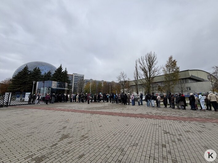 Очередь в кассу «Планеты Океан» растянулась на две сотни метров (фото) - Новости Калининграда | Фото: Александр Подгорчук / «Клопс» Очередь в кассу «Планеты Океан» растянулась на две сотни метров (фото) - Новости Калининграда | Фото: Александр Подгорчук / «Клопс»