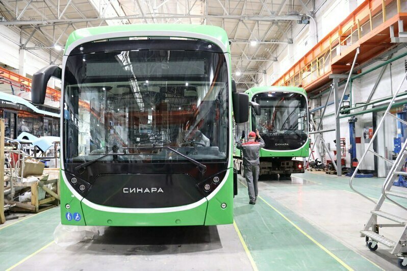 В Калининград из Челябинска отправили первые три троллейбуса «Синара» - Новости Калининграда | Фото: губернатор 