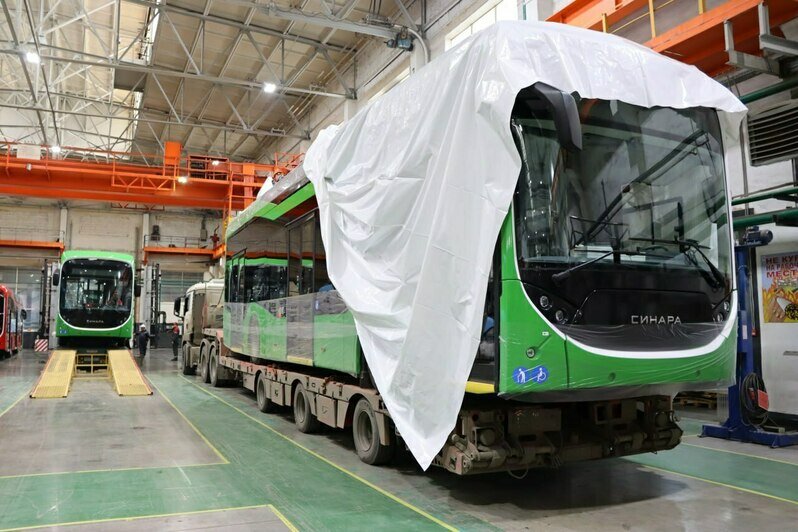 В Калининград из Челябинска отправили первые три троллейбуса «Синара» - Новости Калининграда | Фото: губернатор 