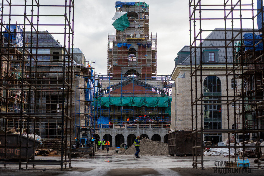 Калининград, строительство интеллектуального пространства «Кампус Кантианы» | Фото: Александр Мелехов