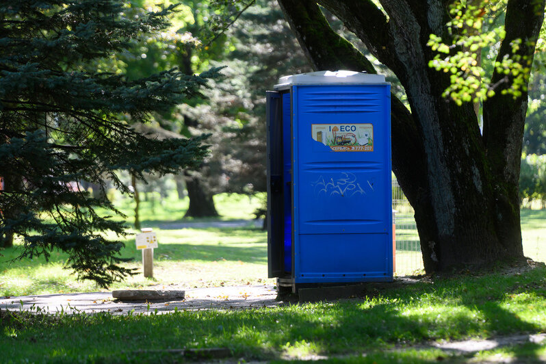Часть Южного парка благоустроили, другая часть ждёт своего часа | Фото: Александр Мелехов