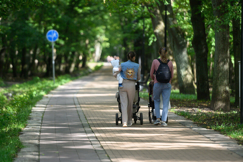 Для детей организована площадка | Фото: Александр Мелехов