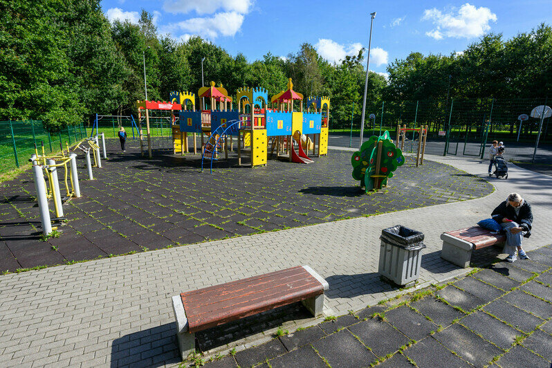 Для детей организована площадка | Фото: Александр Мелехов