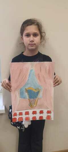 Бардакова Алиса, изостудия «В мире форм и красок» ДЮЦ «Московский» | Фото: из архива героев публикации