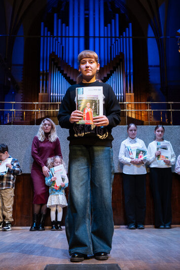 Для победителей сыграли «Ну, погоди!» на органе | Фото: Александр Мелехов