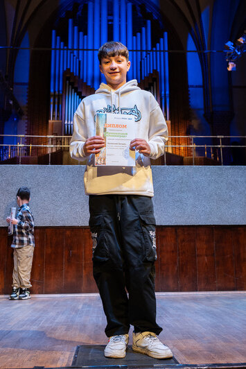 Для победителей сыграли «Ну, погоди!» на органе | Фото: Александр Мелехов