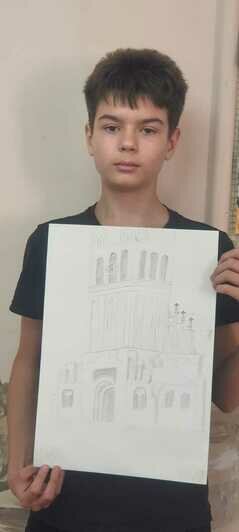 Канюк Богдан,изостудия «В мире форм и красок» ДЮЦ «Московский» | Фото: из архива героев публикации