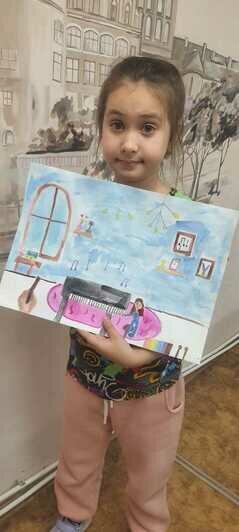 Нафикова Алина, изостудия «В мире форм и красок» ДЮЦ «Московский» | Фото: из архива героев публикации