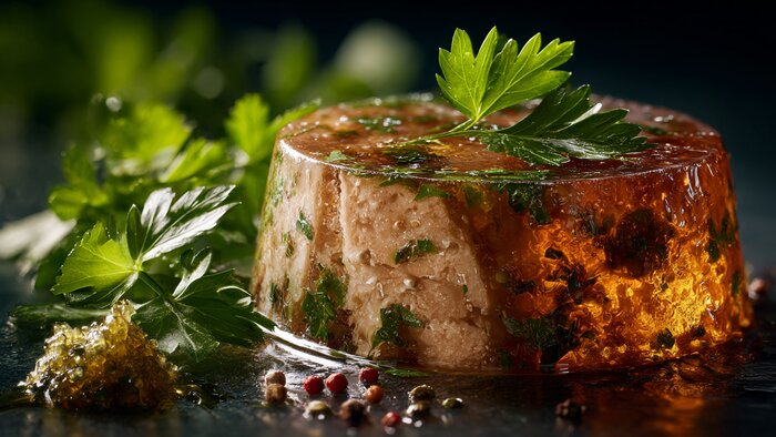 Не только свиной: 3 рецепта холодца, от которых не оторваться - Новости Калининграда | Иллюстрация: Ксения Александрова / Midjourney