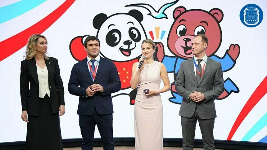 В Самаре показали символику Российско-Китайских молодёжных игр, которые пройдут в Калининграде - Новости Калининграда | Фото: правительство Калининградской области