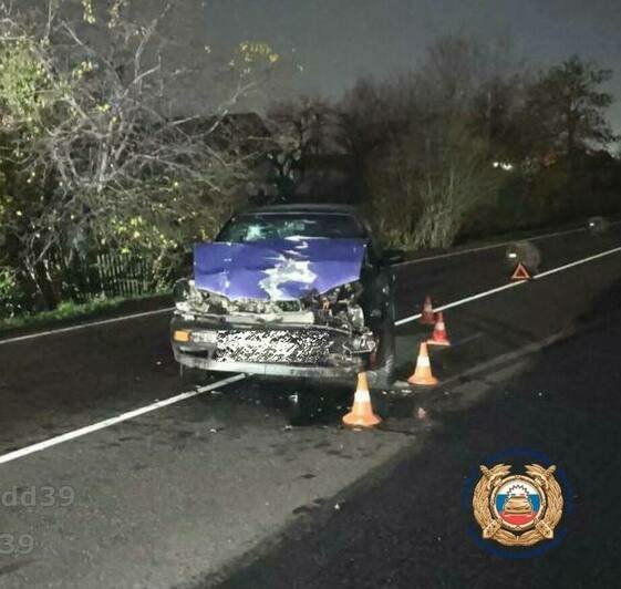 В Черняховске легковушка влетела в «КамАЗ», пострадали два человека - Новости Калининграда | Фото: ГАИ региона