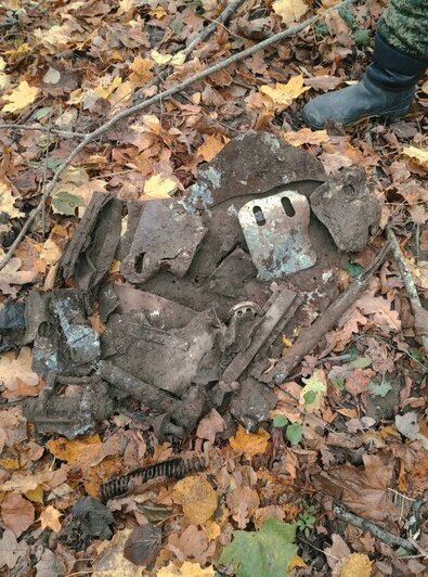 В Багратионовске нашли обломки штурмовика Ил-2, сбитого в 1945 году (фото) - Новости Калининграда | Фото: Поисково-исторический центр «Натангия» 