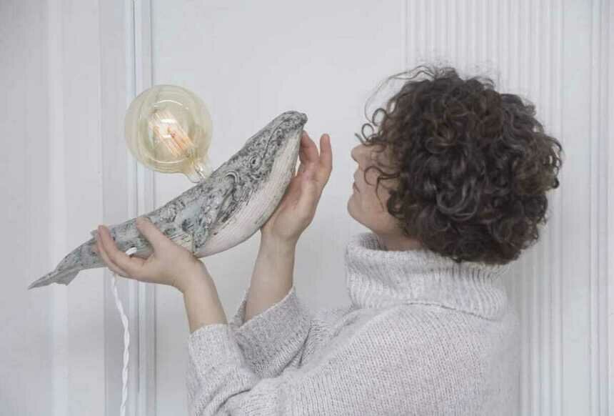 Татьяна Афонина – керамист, которая создаёт скульптуры и лампы. | Фото: архив героя публикации