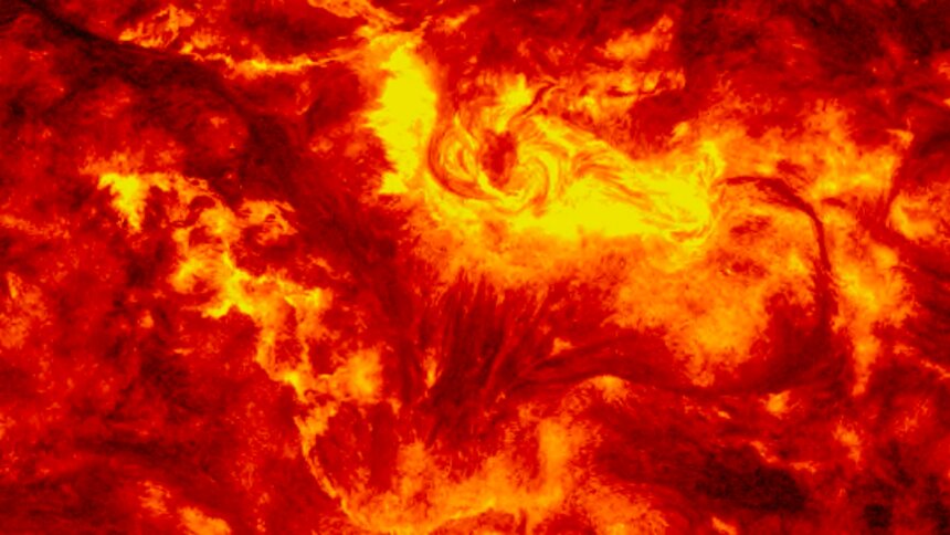 На Солнце произошла мощная вспышка - Новости Калининграда | Фото: ИКИ РАН