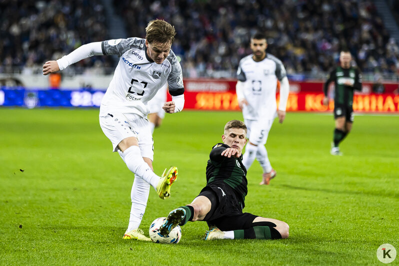 Как чемпион бегал от «Балтики» и тянул время: фоторепортаж с матча - Новости Калининграда | Фото: Александр Подгорчук / «Клопс»