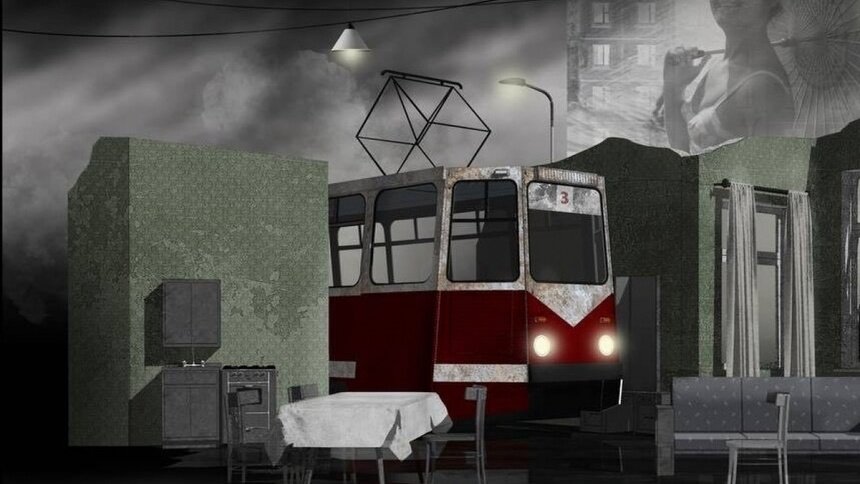 На сцене калининградского драмтеатра прошла премьера спектакля, в котором «сыграл» трамвай - Новости Калининграда | Афиша предоставлена организаторами